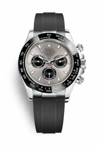 Rolex Cosmograph Daytona White Gold / Cerachrom / Silver / Oysterflex 116519LN-0027 (M116519ln-0027)